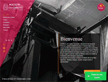 Tablet Screenshot of maisondescanuts.com